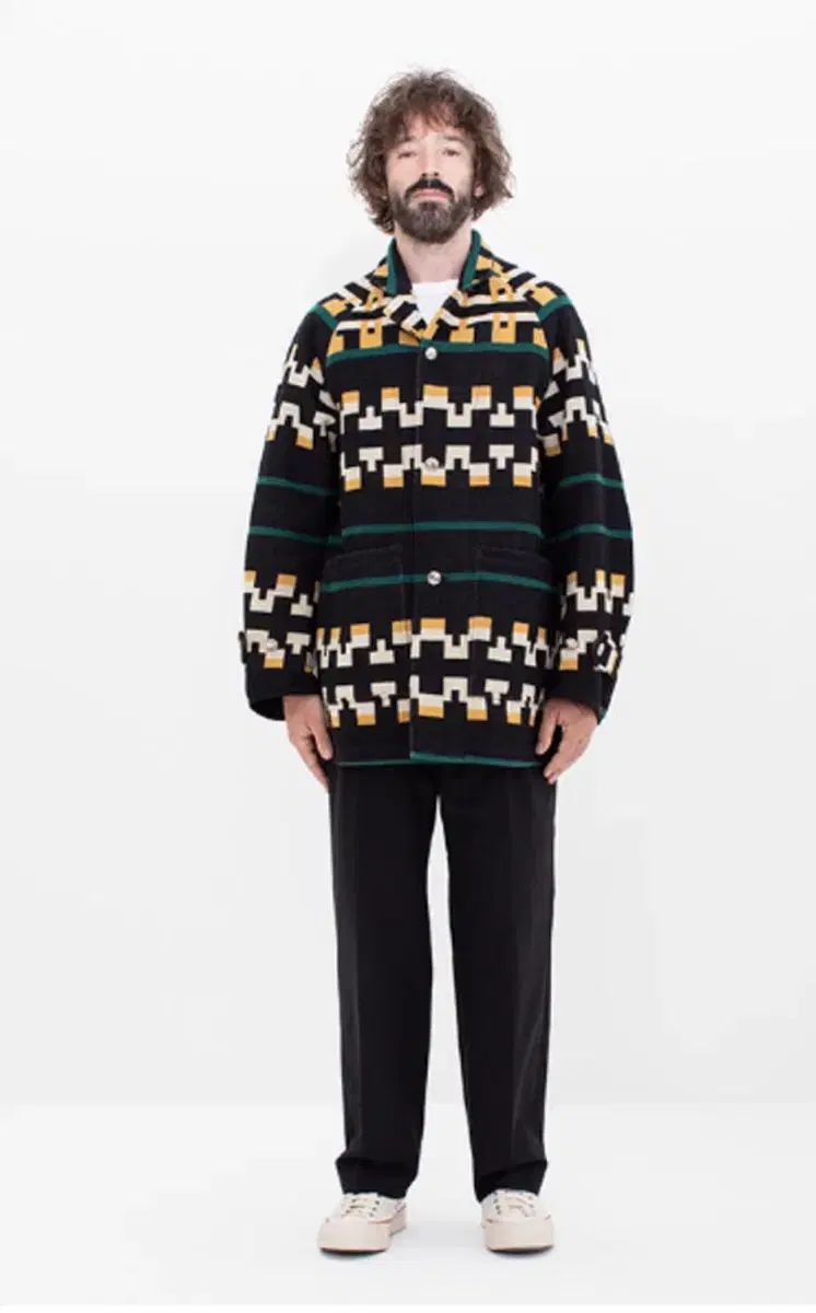 visvim hopiland coat native blanket 비즈빔 | 브랜드 중고거래